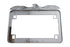 V-Twin License Plate Frame Flying Eagle Style Chrome - 42-1037