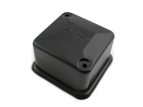 V-Twin Black 6 Volt Delco Remy Regulator Cover - 42-1047