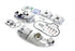 V-Twin Chrome Engine Dress Up Kit - 42-1055