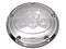 V-Twin Skull Derby Cover Chrome - 42-1057