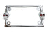 V-Twin License Plate Frame Chrome - 42-1070