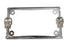 V-Twin License Plate Frame Chrome - 42-1070