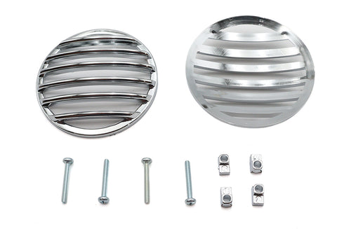 V-Twin Turn Signal Lens Grille Set Chrome - 42-1085