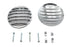 V-Twin Turn Signal Lens Grille Set Chrome - 42-1085