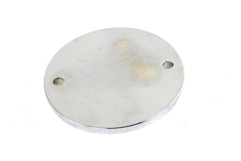 V-Twin Chrome 2-Hole Ball Milled Ignition System Cover - 42-1095