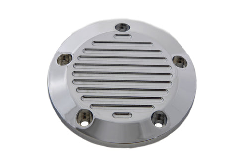V-Twin Chrome 5-Hole Ball Milled Ignition System Cover - 42-1096
