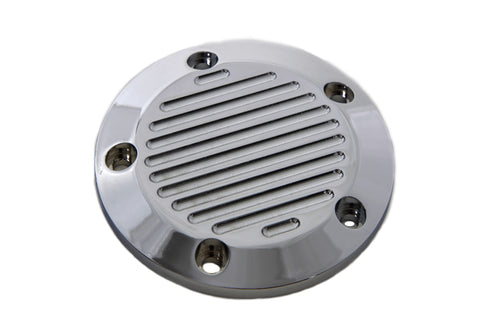 V-Twin Chrome 5-Hole Ball Milled Ignition System Cover - 42-1096