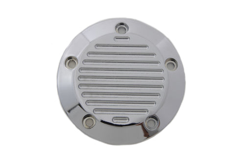 V-Twin Chrome 5-Hole Ball Milled Ignition System Cover - 42-1096