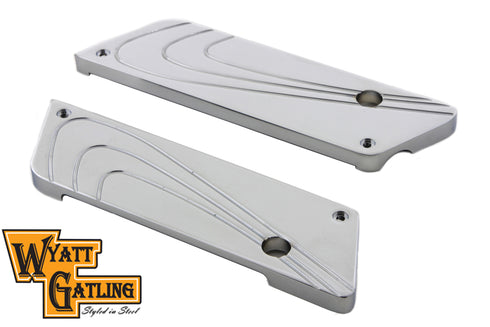 V-Twin Wyatt Gatling Saddlebag Face Plate - 42-1098