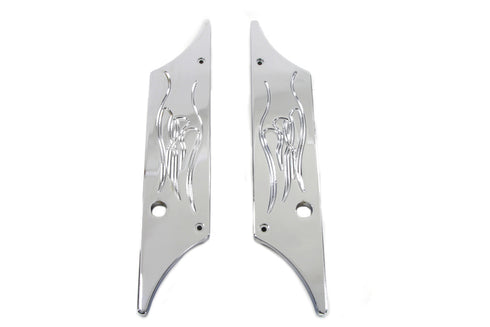 V-Twin Wyatt Gatling Saddlebag Face Plate - 42-1100