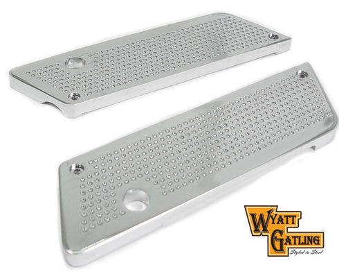V-Twin Wyatt Gatling Saddlebag Face Plate - 42-1111