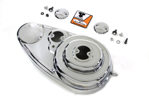 V-Twin Chrome 45 inch Outer Primary Cover Kit - 42-1113