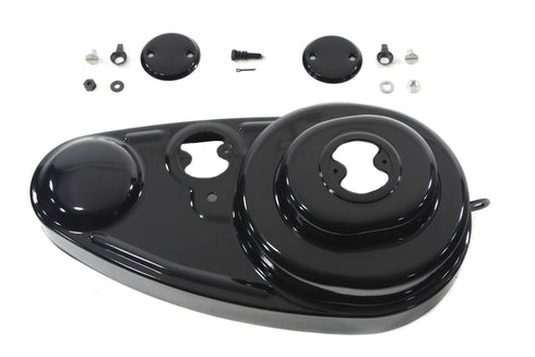 V-Twin Black 45 inch Outer Primary Cover Kit - 42-1114