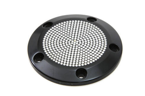 V-Twin Black 5-Hole Perforated Ignition System Cover - 42-1119