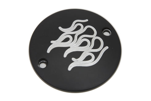 V-Twin Black Flame Ignition System Cover - 42-1122