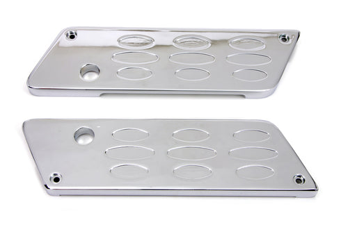 V-Twin Wyatt Gatling Saddlebag Face Plate - 42-1128