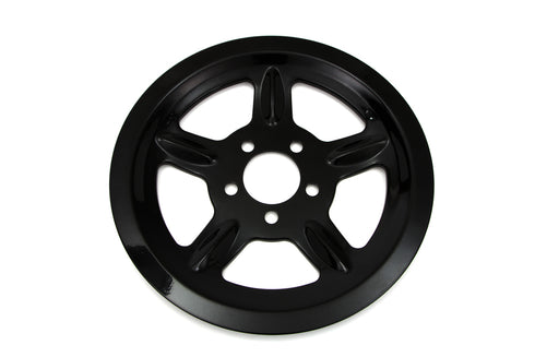 V-Twin Black Rear Pulley Cover 68 Tooth - 42-1132
