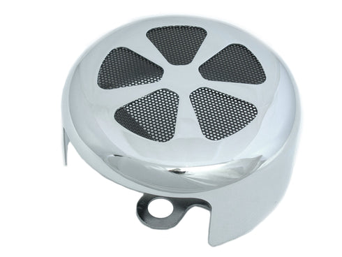 V-Twin Spoke Style Round Horn Cover Chrome - 42-1134