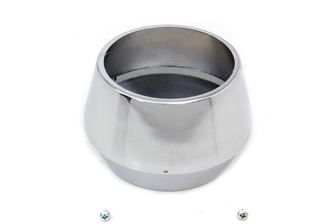 V-Twin Chrome Tachometer Cover - 42-1137