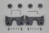 V-Twin Head Bolt and Spark Plug Cover Kit Silver - 42-1156