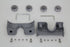 V-Twin Head Bolt and Spark Plug Cover Kit Silver - 42-1156