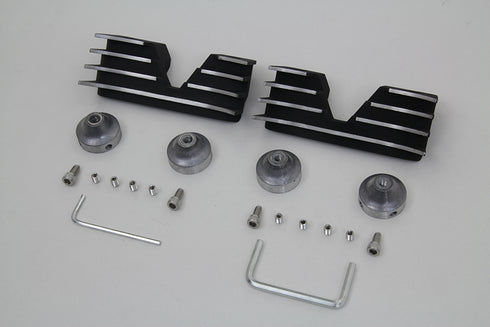 V-Twin Head Bolt and Spark Plug Cover Kit Black - 42-1157