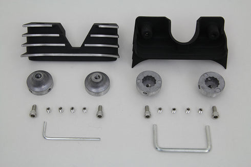 V-Twin Head Bolt and Spark Plug Cover Kit Black - 42-1157