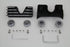 V-Twin Head Bolt and Spark Plug Cover Kit Black - 42-1157