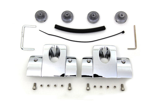 V-Twin Head Bolt and Spark Plug Cover Kit Chrome - 42-1158