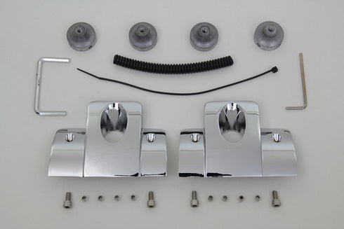 V-Twin Head Bolt and Spark Plug Cover Kit Chrome - 42-1158
