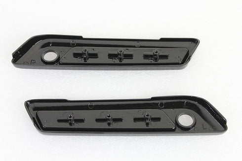 V-Twin Wyatt Gatling Saddlebag Face Plate Set Die Cast Metal - 42-1165