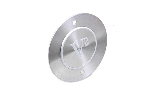 V-Twin V2 Ignition System Cover Bright Silver - 42-1195