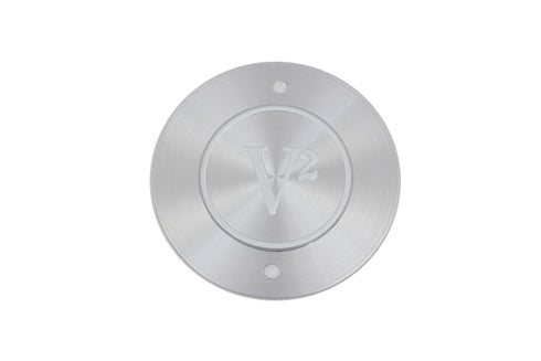 V-Twin V2 Ignition System Cover Bright Silver - 42-1195