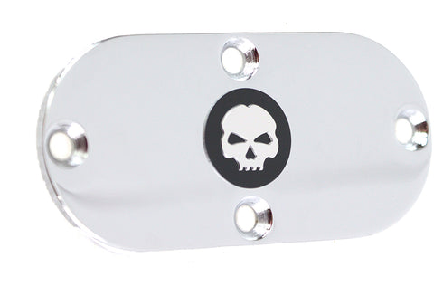 V-Twin Skull Inspection Cover Chrome - 42-1216