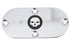 V-Twin Skull Inspection Cover Chrome - 42-1216
