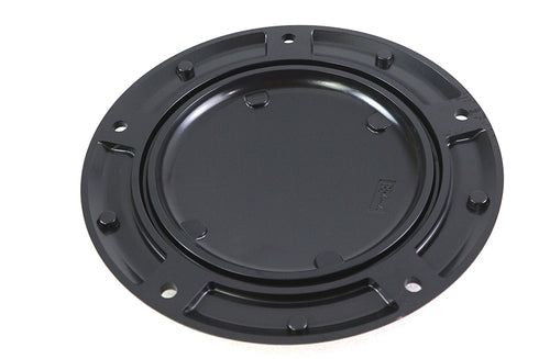 V-Twin Gloss Black 5 Hole Smooth Derby Cover - 42-1233