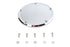 V-Twin Chrome 5-Hole Smooth Derby Cover - 42-1242