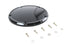 V-Twin M8 Gloss Black 5-Hole Smooth Derby Cover - 42-1243