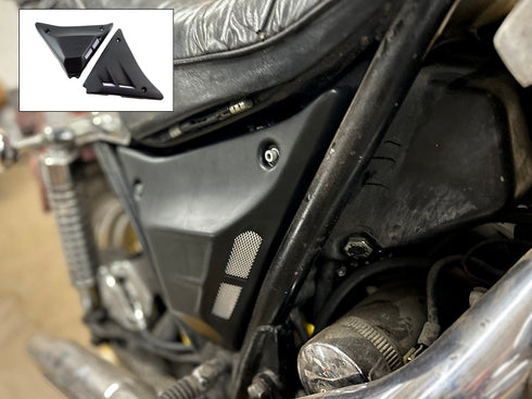 V-Twin FXR Frame Side Cover Set Vented - 42-1281