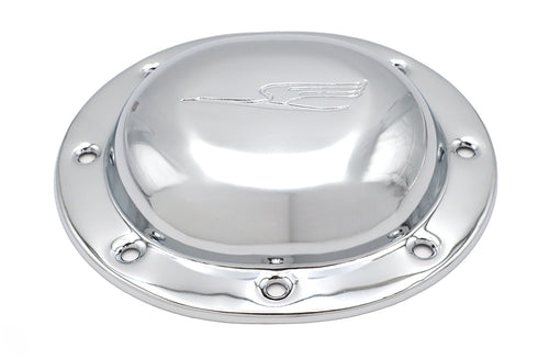 V-Twin Replica Bird Style Derby Cover Chrome - 42-1305
