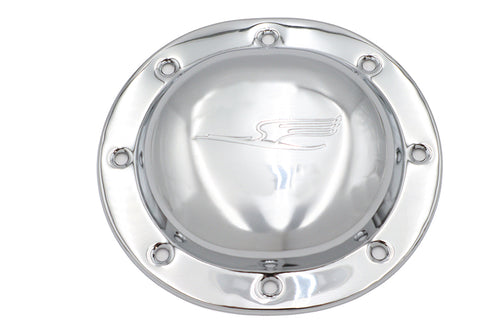 V-Twin Replica Bird Style Derby Cover Chrome - 42-1305