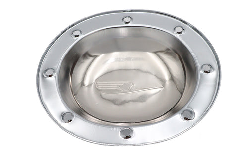 V-Twin Replica Bird Style Derby Cover Chrome - 42-1305