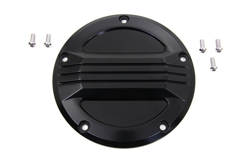 V-Twin Black Air Flow Derby Cover - 42-1373