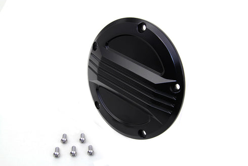 V-Twin Black Air Flow Derby Cover - 42-1373