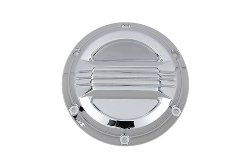 V-Twin Chrome Air Flow Derby Cover - 42-1374