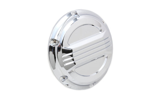 V-Twin Chrome Air Flow Derby Cover - 42-1374