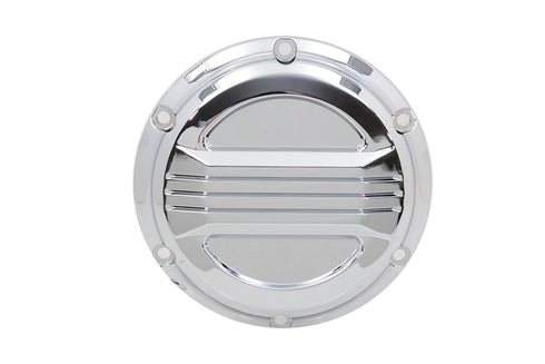 V-Twin Chrome Air Flow Derby Cover - 42-1374