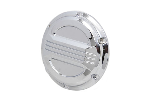 V-Twin Chrome Air Flow Derby Cover - 42-1374