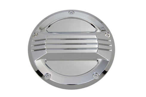 V-Twin Chrome Air Flow Derby Cover - 42-1376