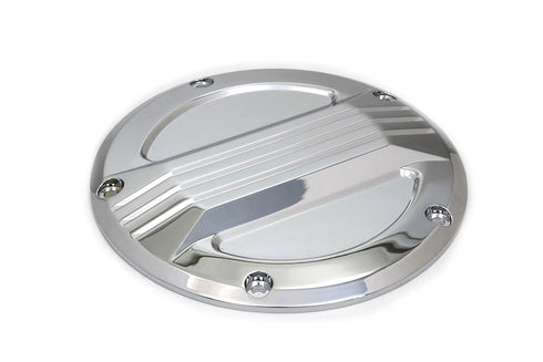 V-Twin Chrome Air Flow Derby Cover - 42-1376